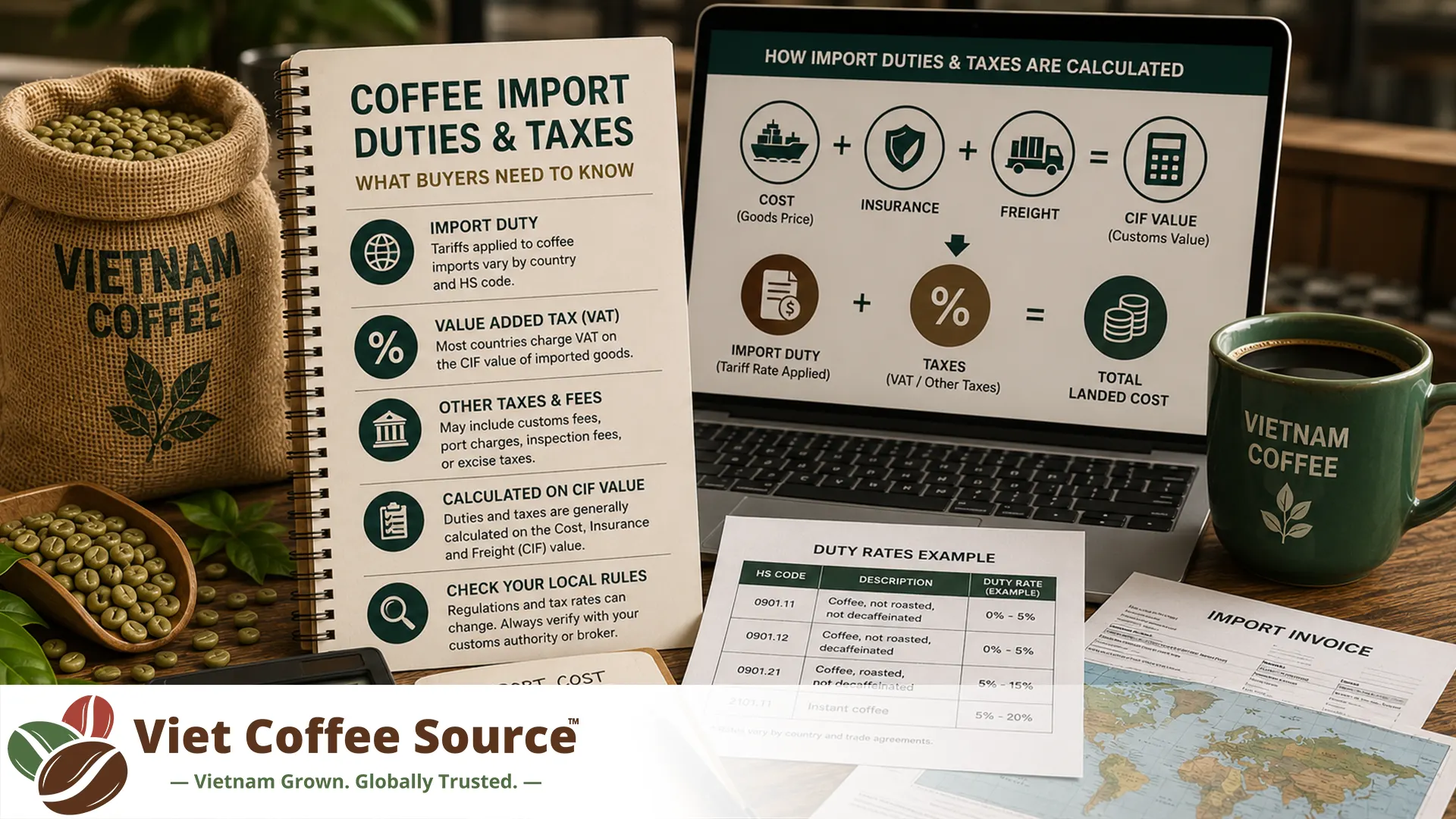 Coffee Import Duties and Taxes: What Buyers Need to Know