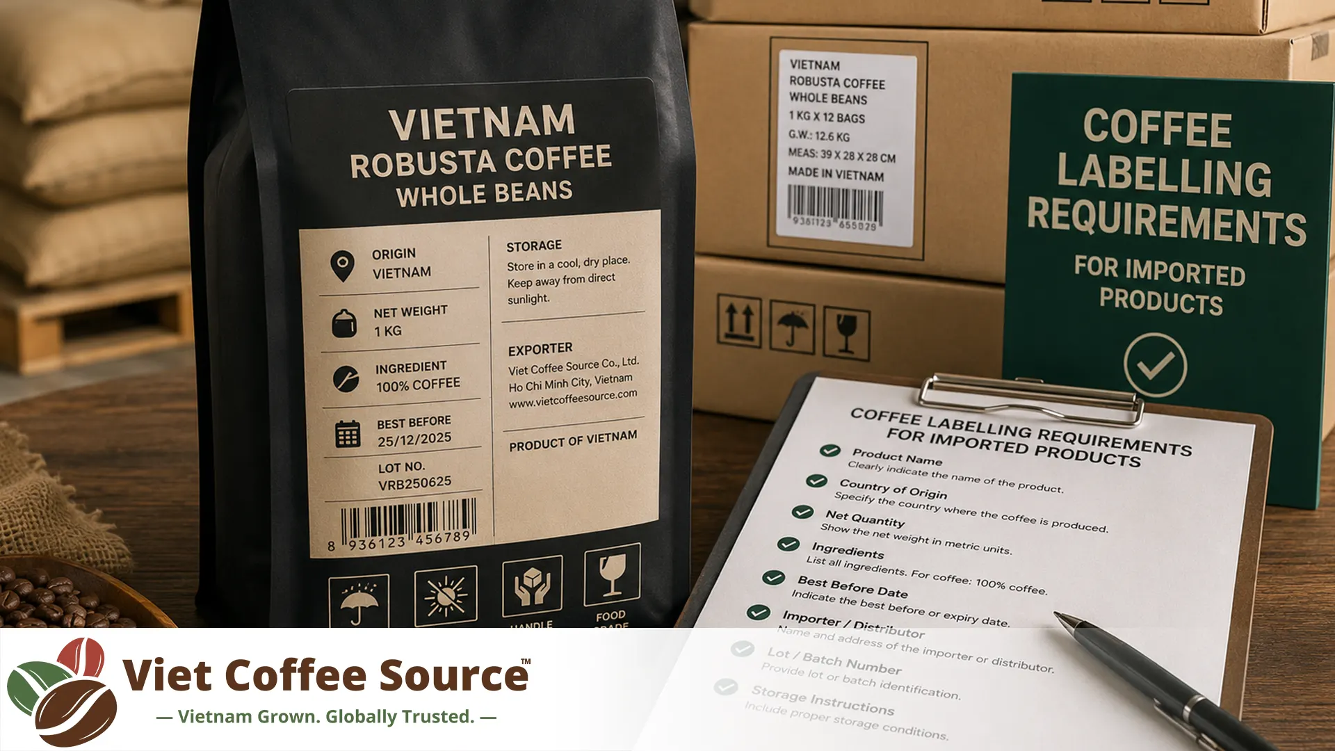 Coffee Labelling Requirements for Imported Products