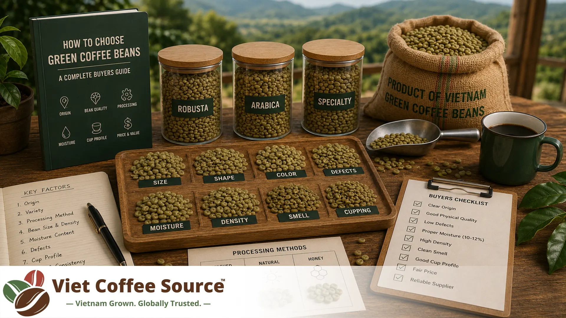 Come scegliere il caffè verde: Guida completa per gli acquirenti