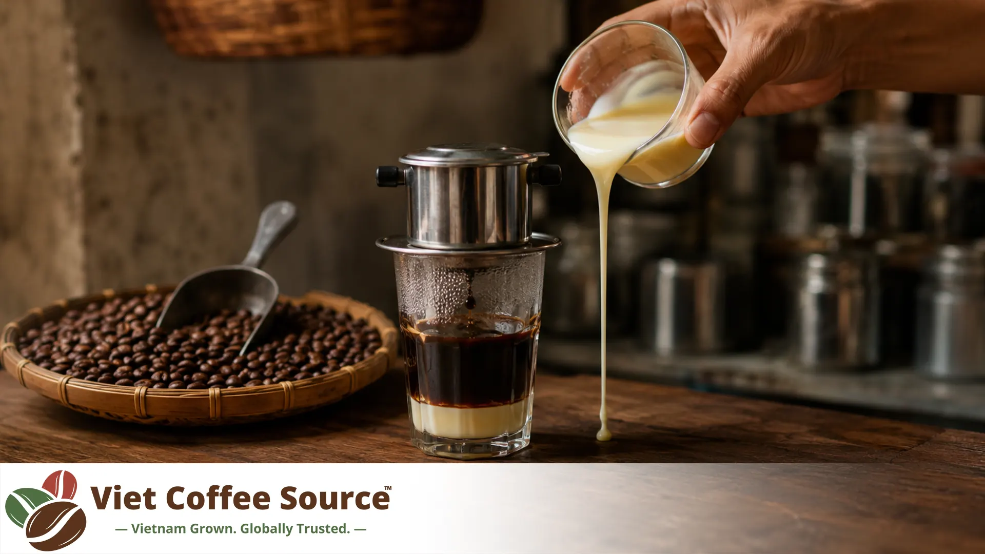Perché il caffè vietnamita usa il latte condensato?